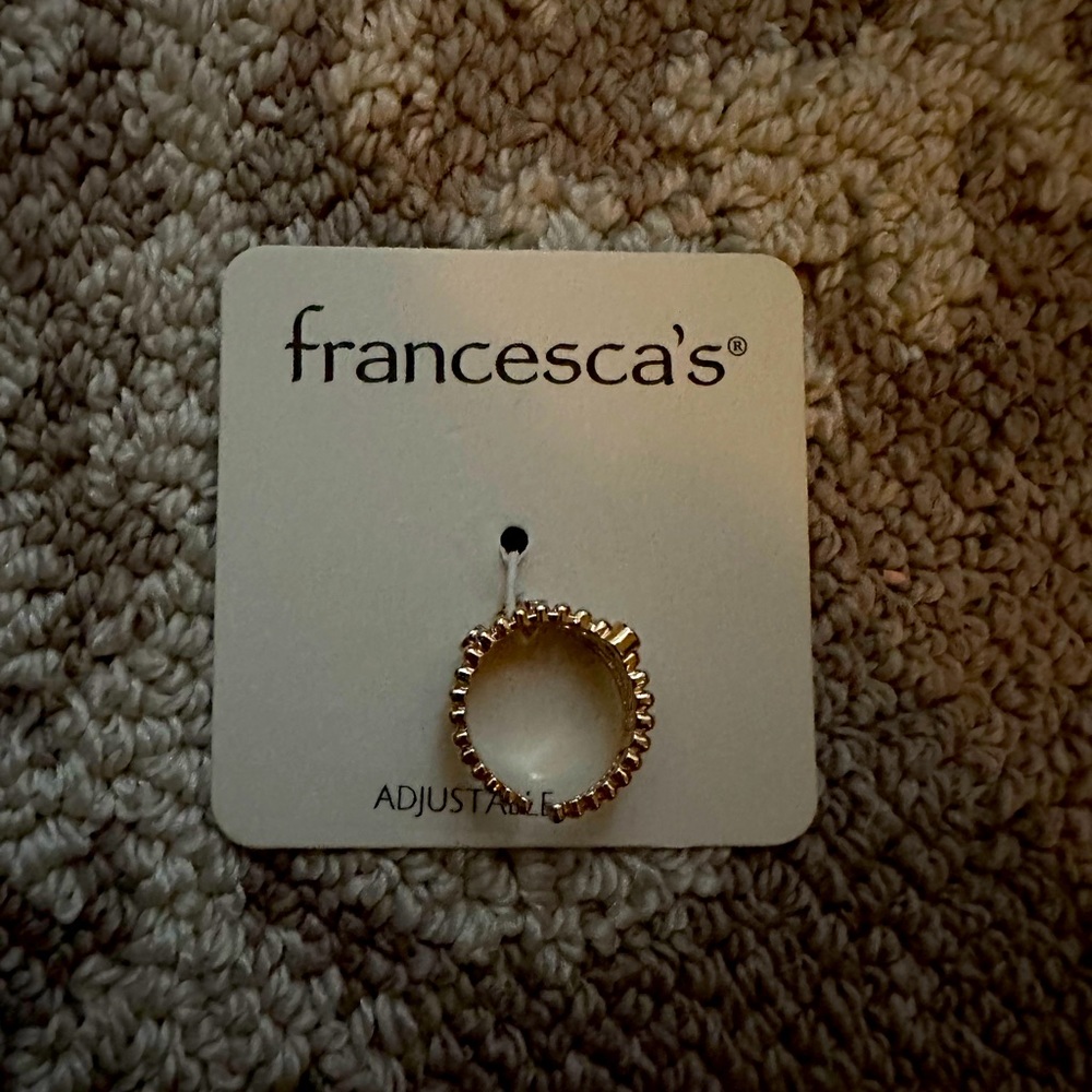 Brand new with tags gold ring from Francesca’s